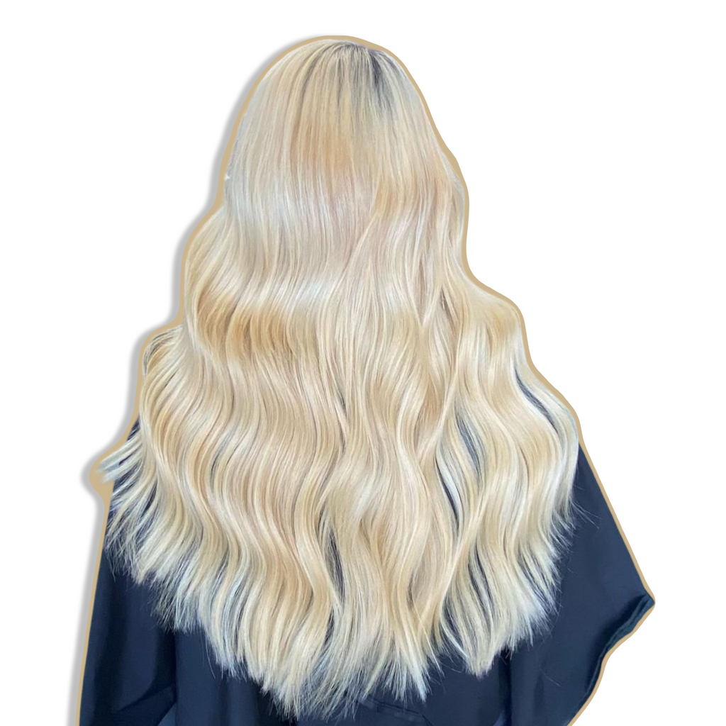 #9N Neutral Blonde Micro Seam Weft