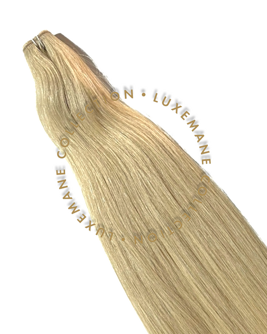 Hybrid Flex Weft 120gm (18") #9N Natural Medium Blonde