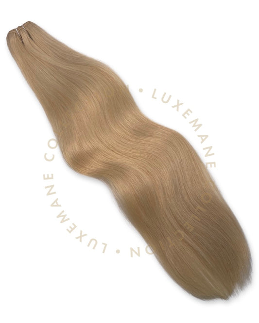 Classic Weft 120gm (18") #9C Cool Medium Blonde