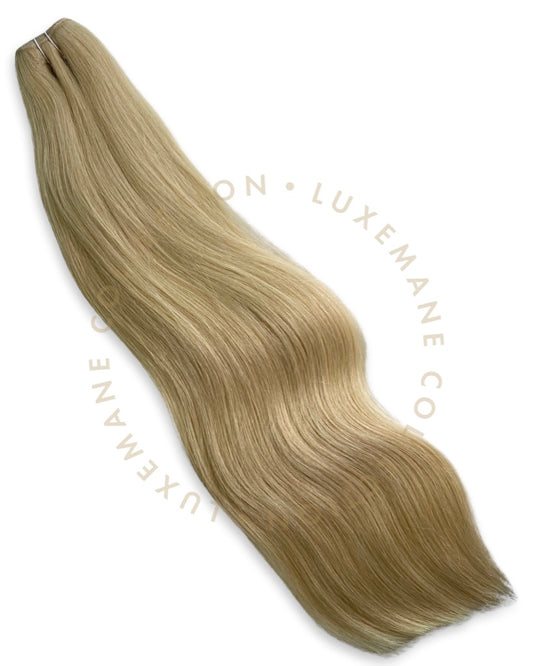 Classic Weft 120gm (18") #9N Natural Medium Blonde