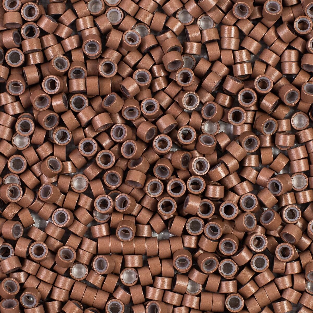 Super Micro-Beads (4.5x2.5x3.0) Light Brown 1000pc